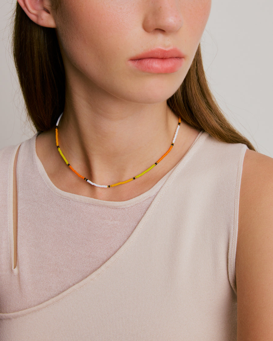 Simple Necklace - South African Sunset