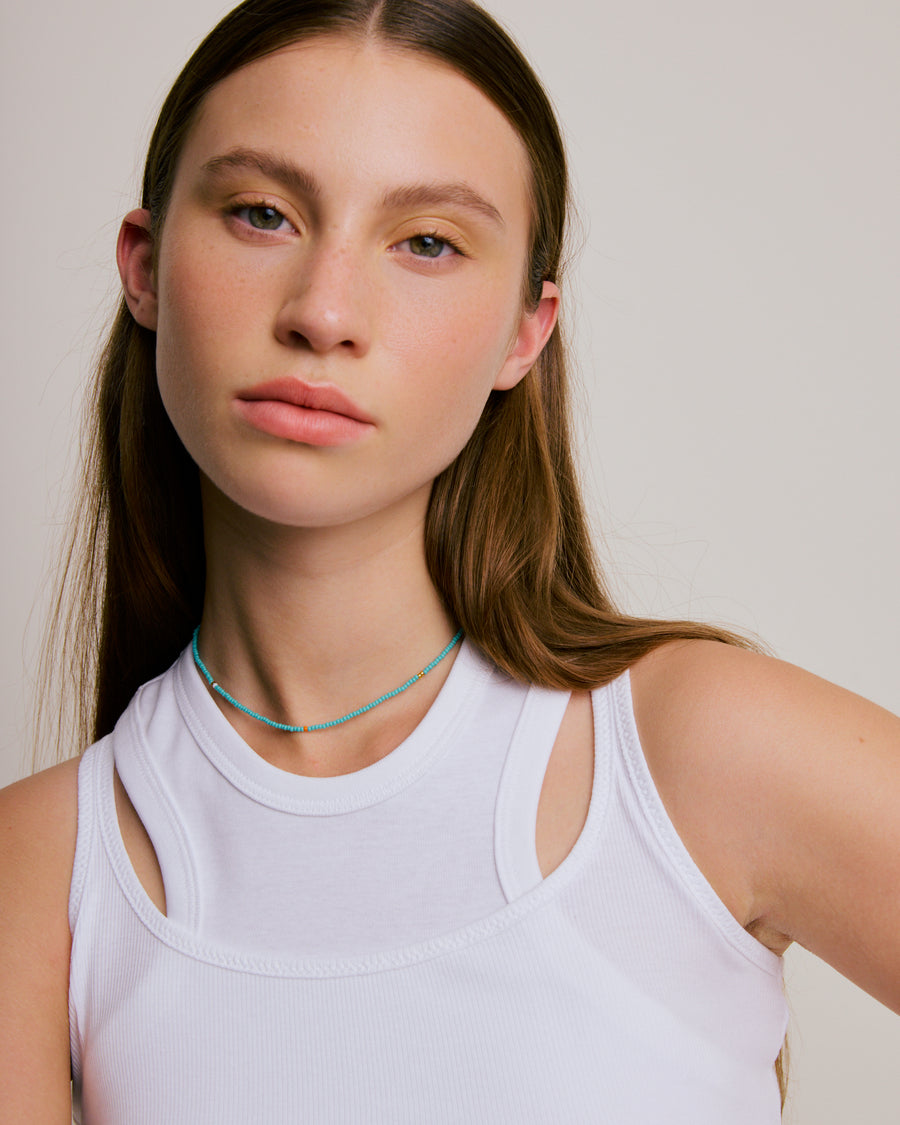 Simple Necklace - Turquoise